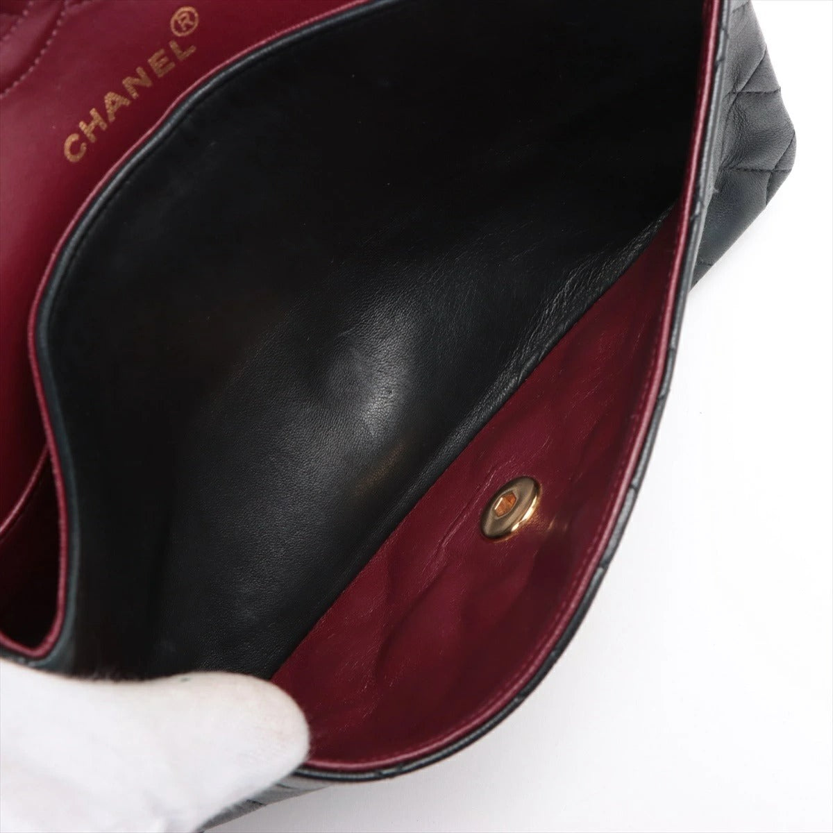 Chanel Matelasse 25 Lambskin Double Flap Double Chain Bag No. 2 Classic Shoulder Bag