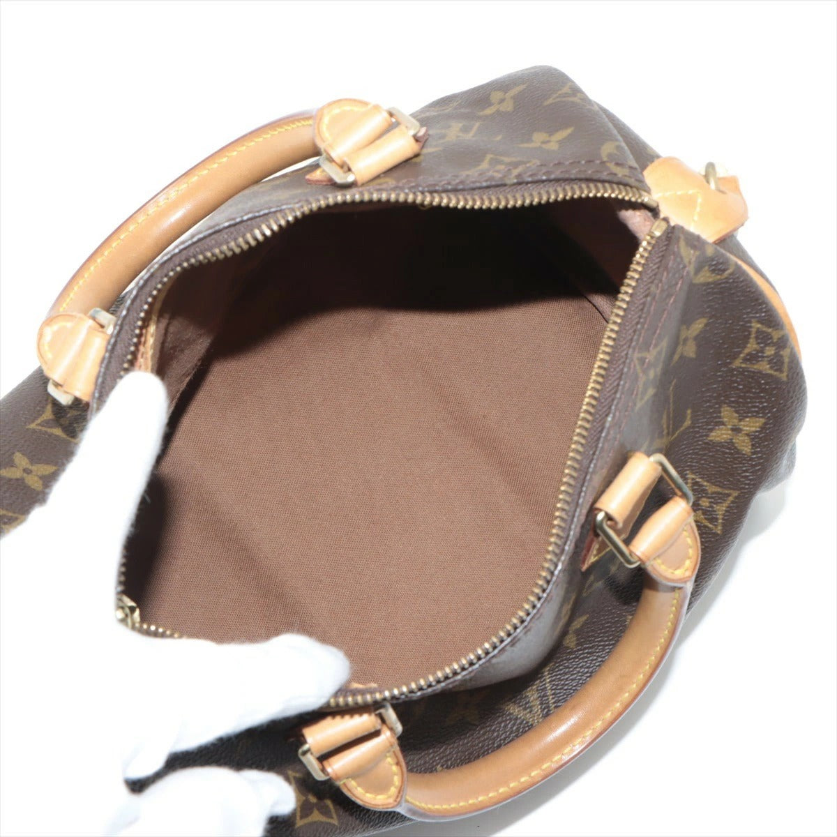 Louis Vuitton Monogram Speedy 25 M41528 Top Handle Bag