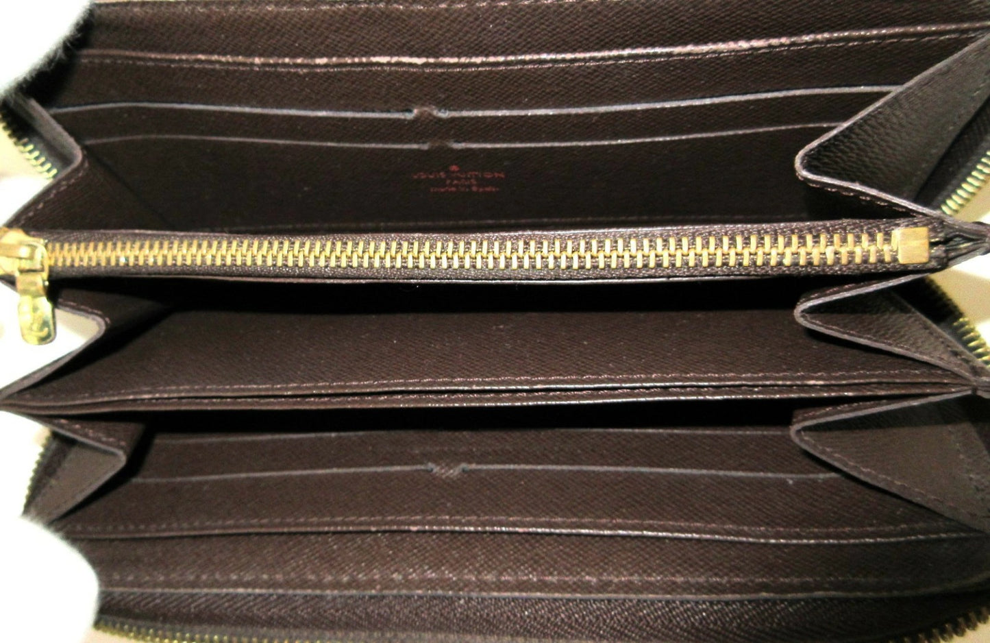 Louis Vuitton Damier Zippy Wallet N60015 Long Wallet