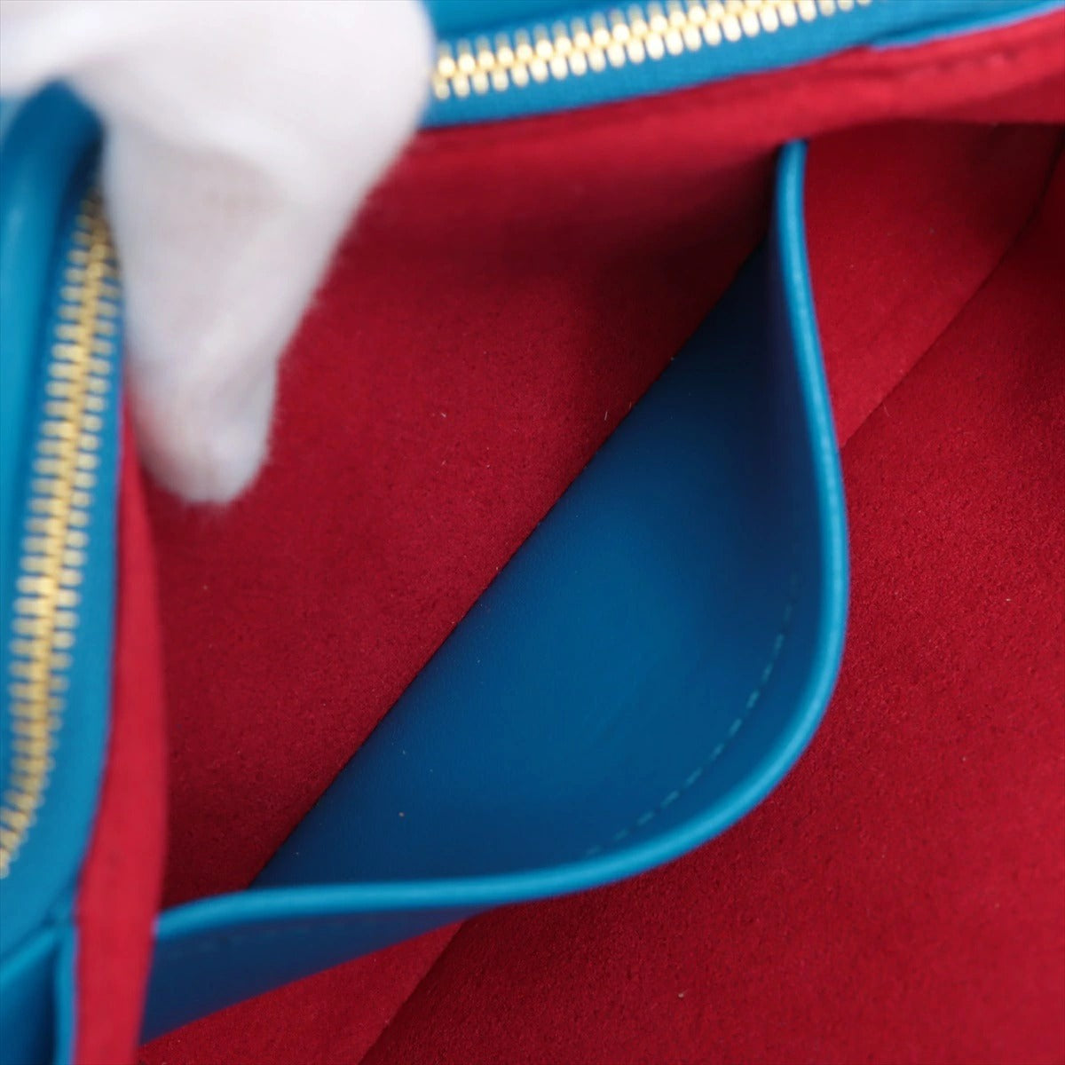 Louis Vuitton Pochette Coussin Blue/Red M80743