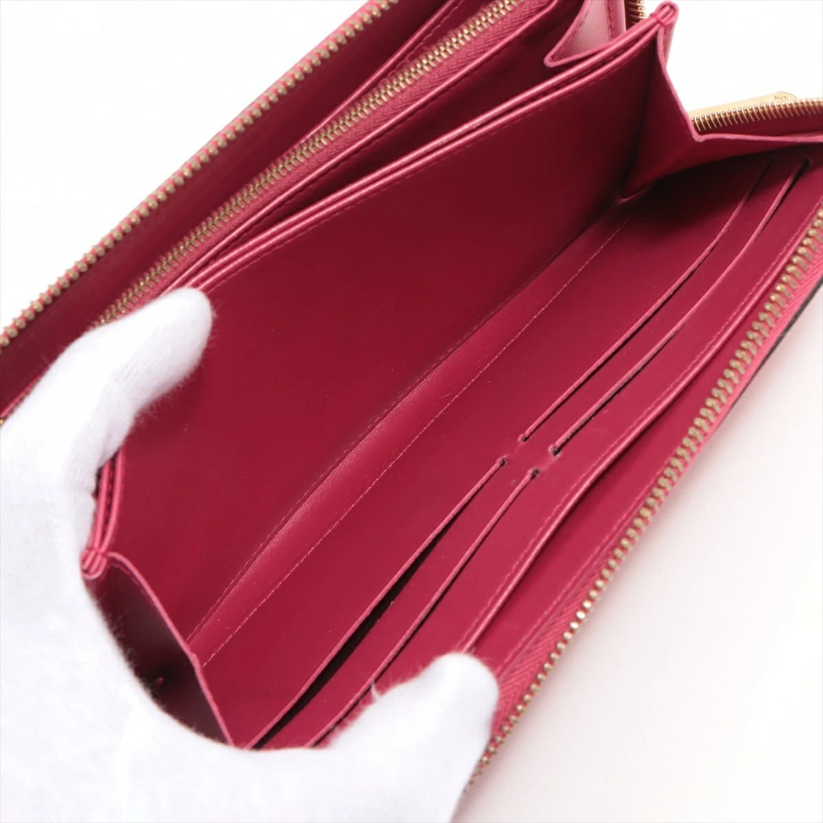 Louis Vuitton Vernis Zippy Wallet M91981 Long Wallet