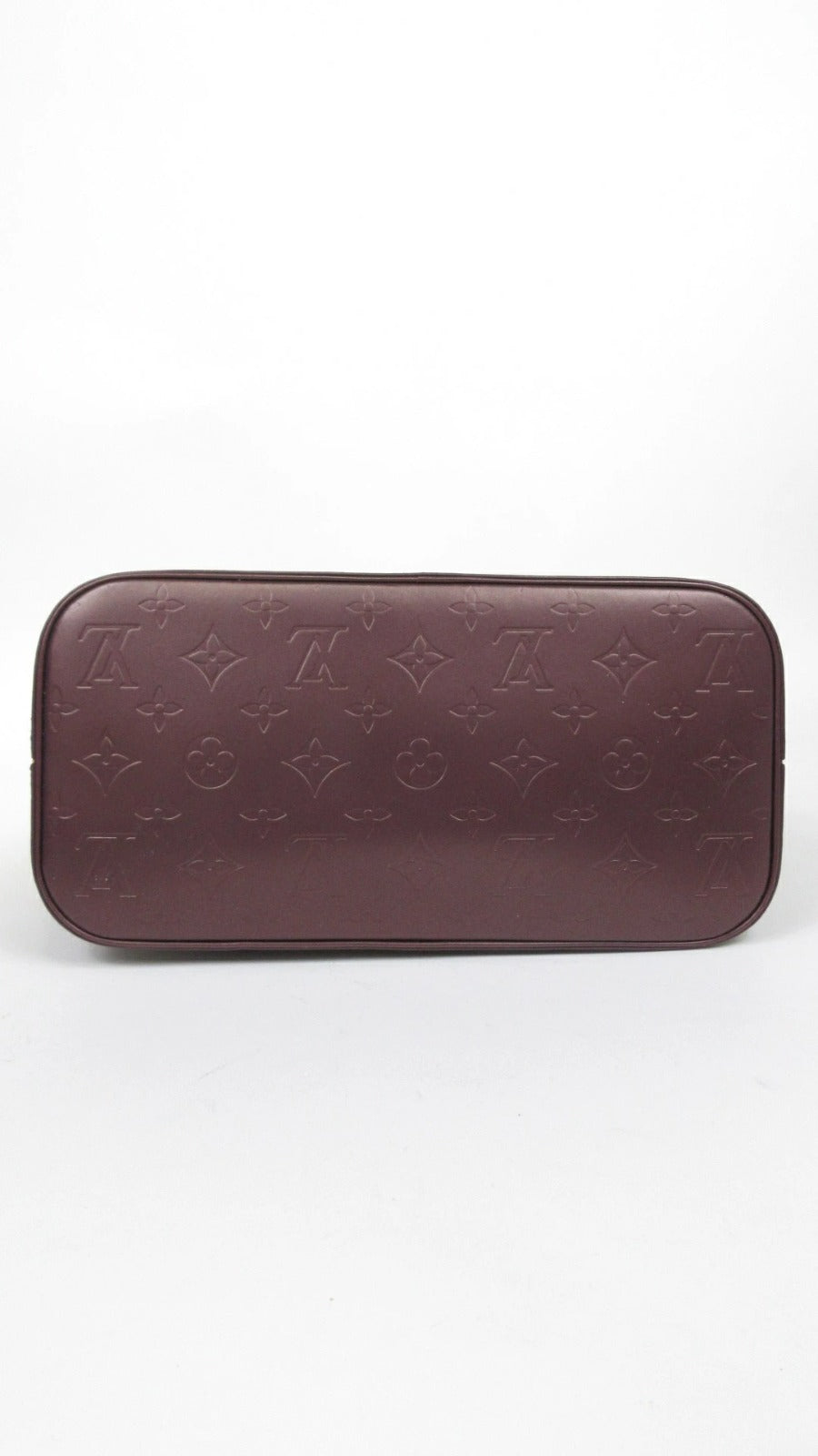 Louis Vuitton Monogram Matte Stockton M55116 Monogram Matte Leather Tote Bag Purple