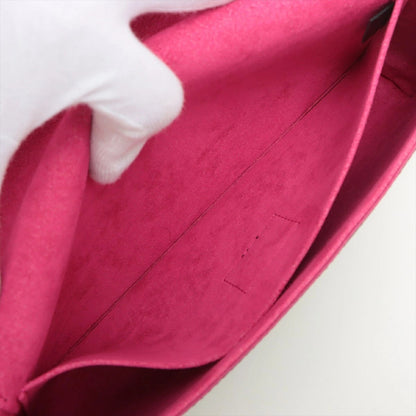 Louis Vuitton Epi Pochette Felicie M64579 Epi Leather Navy Pink
