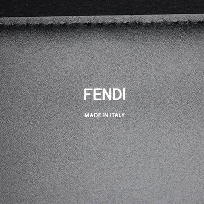Fendi Sunshine Medium Leather 2WAY Handbag 8BH386 Black Tote Bag