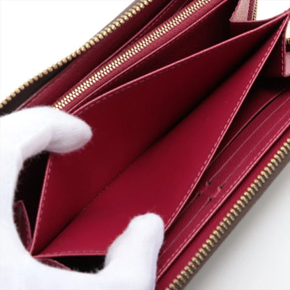 Louis Vuitton Monogram Zippy Wallet M41895 Fuchsia Round Zip Long