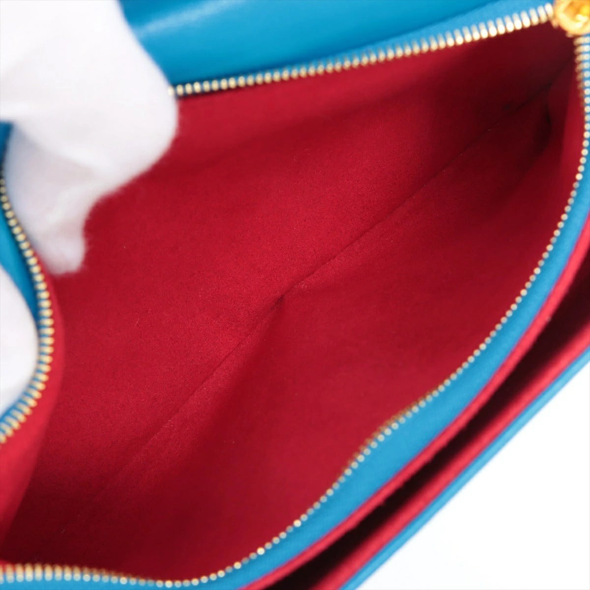 Louis Vuitton Pochette Coussin Blue/Red M80743