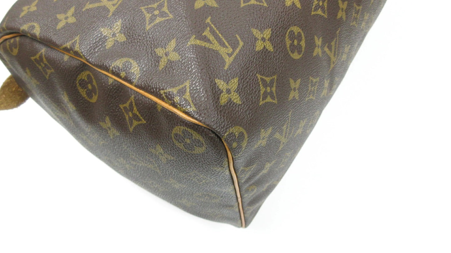 Louis Vuitton Monogram Speedy 40 M41522 Monogram Canvas Handbag