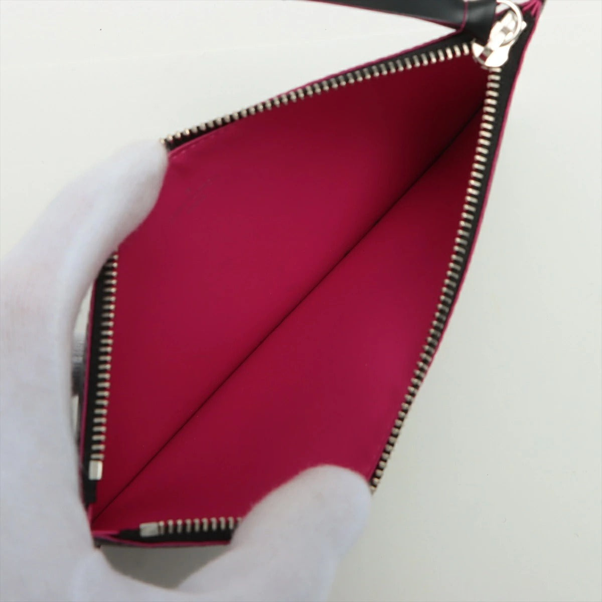 Louis Vuitton Epi Pochette Felicie M64579 Epi Leather Navy Pink
