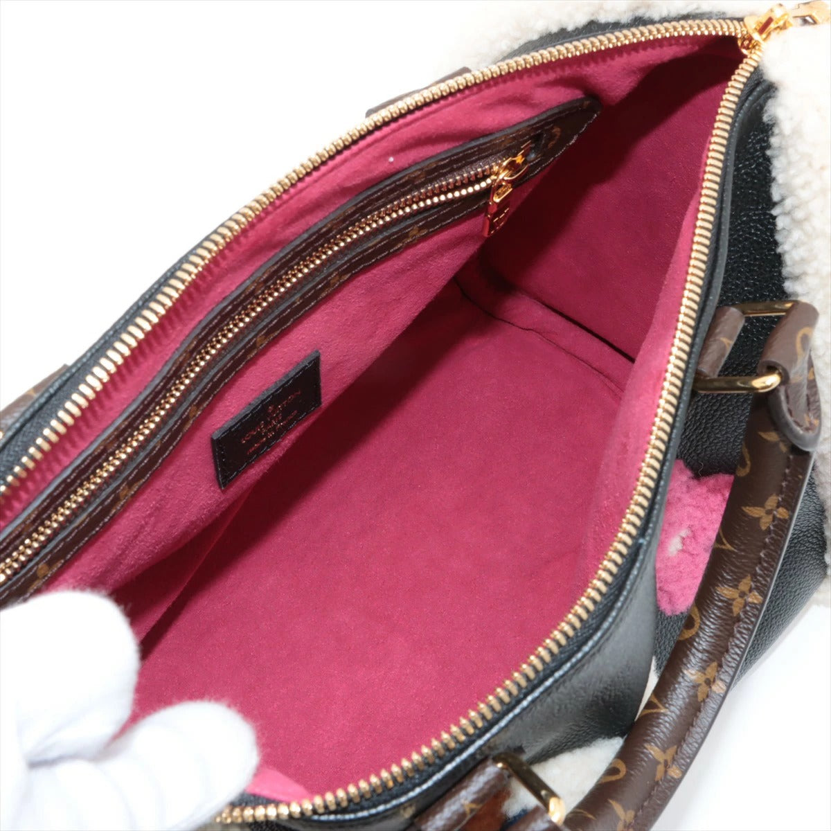 Louis Vuitton Monogram Teddy Speedy Bandouliere 30 M56966 Shoulder Bag