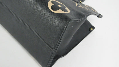 Louis Vuitton Empreinte Bicolor On the Go MM M45495 Empreinte Leather Tote