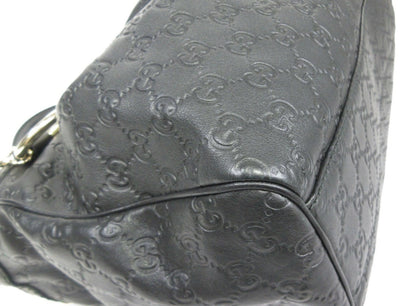Guccissima Sukey Tote Bag Black 211944