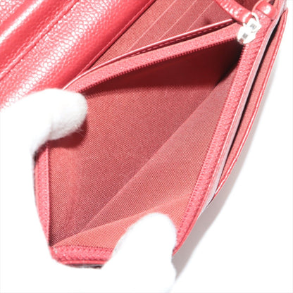 Chanel Matelasse Caviar Skin Chain Red Crossbody Bag