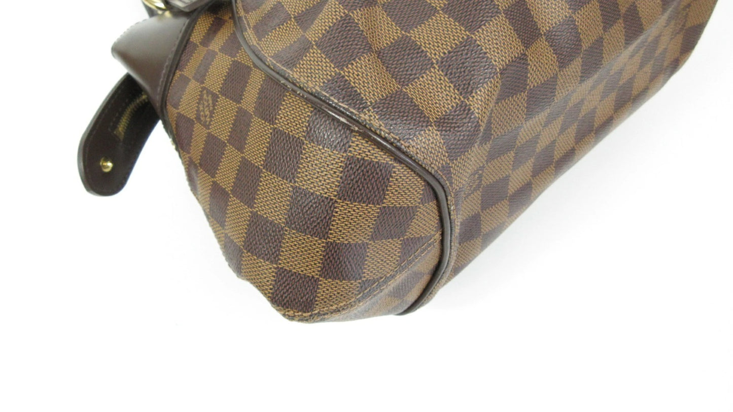 Louis Vuitton Damier Sistine PM N41542 Tote Bag Brown