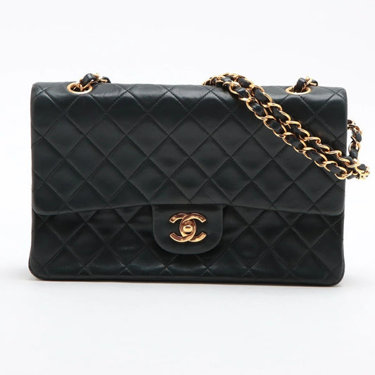 Chanel Matelasse 25 Lambskin Double Flap Double Chain Bag No. 2 Classic Shoulder Bag