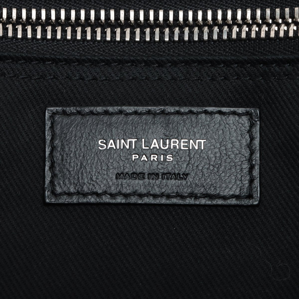 Yves Saint Laurent Paris Rive Gauche Leather Tote Bag