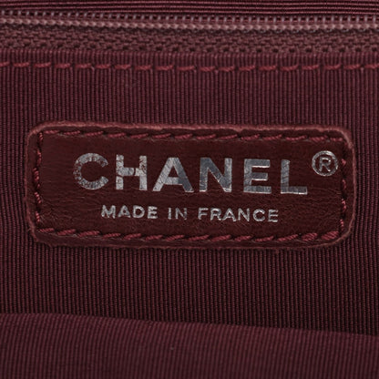 CHANEL Coco Mark Tweed Chain Shoulder Bag W- 10th Series Seal Included