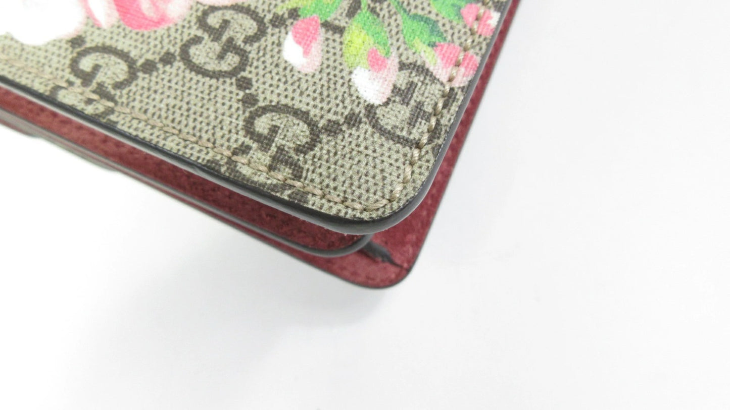 GUCCI GG Supreme Blooms chain shoulder bag 400249