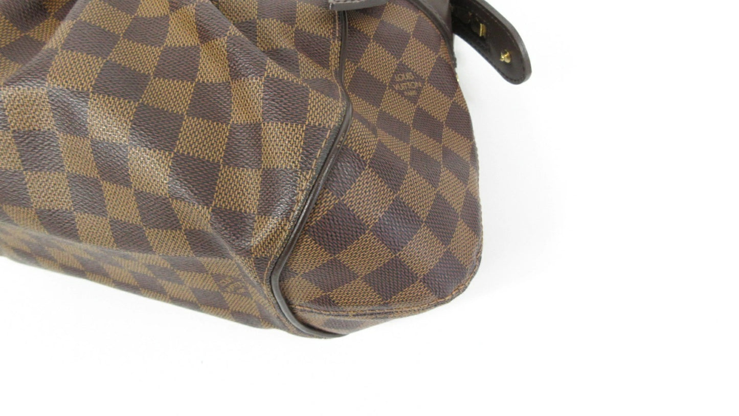 Louis Vuitton Damier Sistine PM N41542 Tote Bag Brown