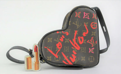 Louis Vuitton Monogram/Valentine Sac Cool Heart-shaped Shoulder Bag M45890