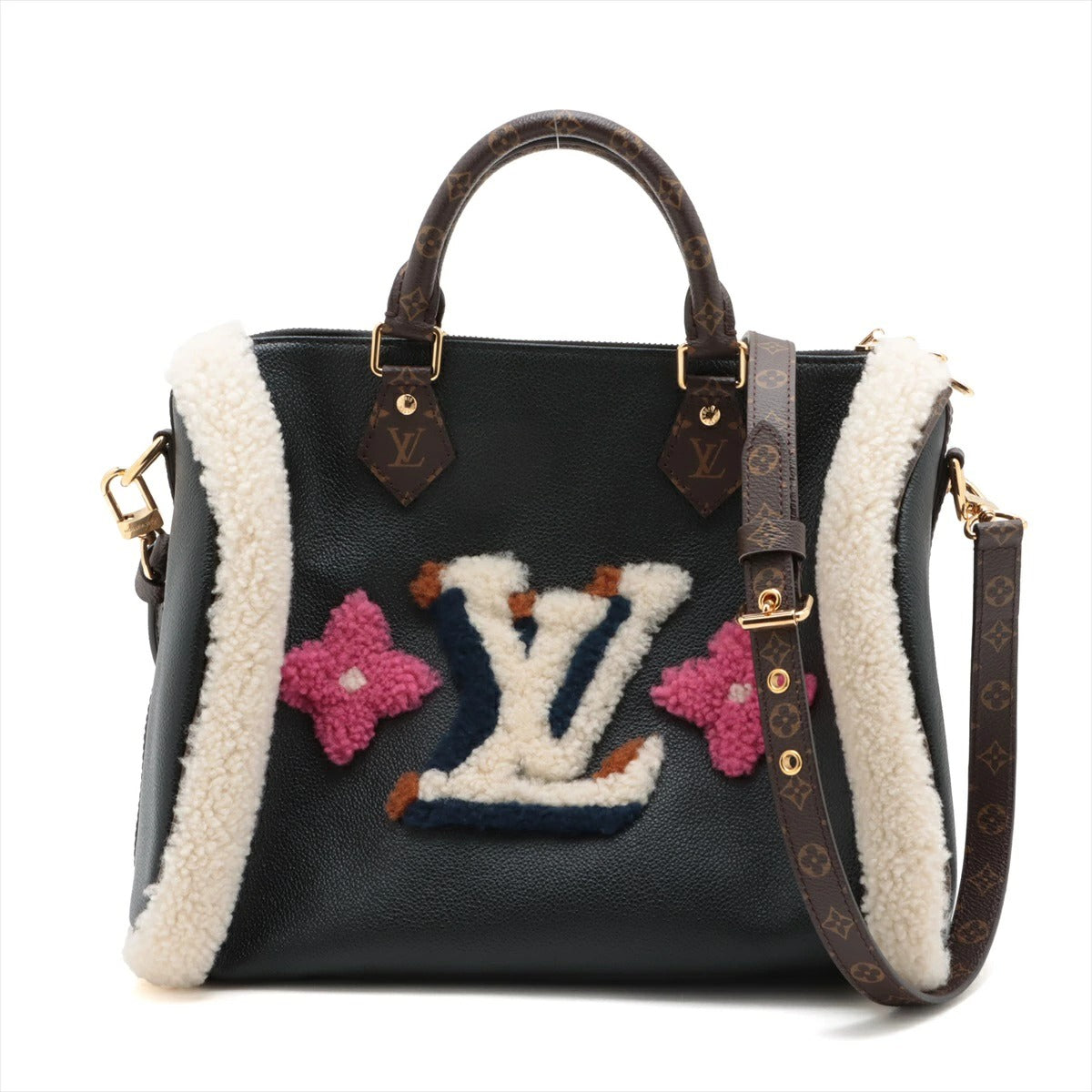 Louis Vuitton Monogram Teddy Speedy Bandouliere 30 M56966 Shoulder Bag