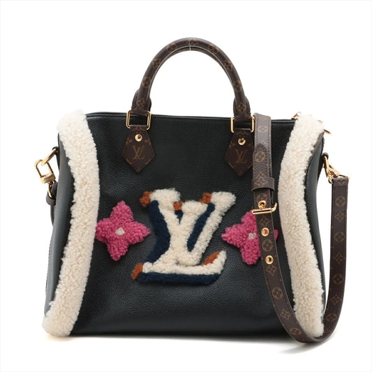 Louis Vuitton Monogram Teddy Speedy Bandouliere 30 M56966 Shoulder Bag