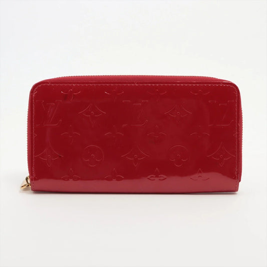 Louis Vuitton Vernis Zippy Wallet Round Zip Wallet M90200 Long Wallet