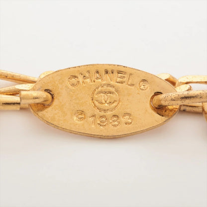 CHANEL Coco Mark Necklace 1983 Vintage Necklace Gold