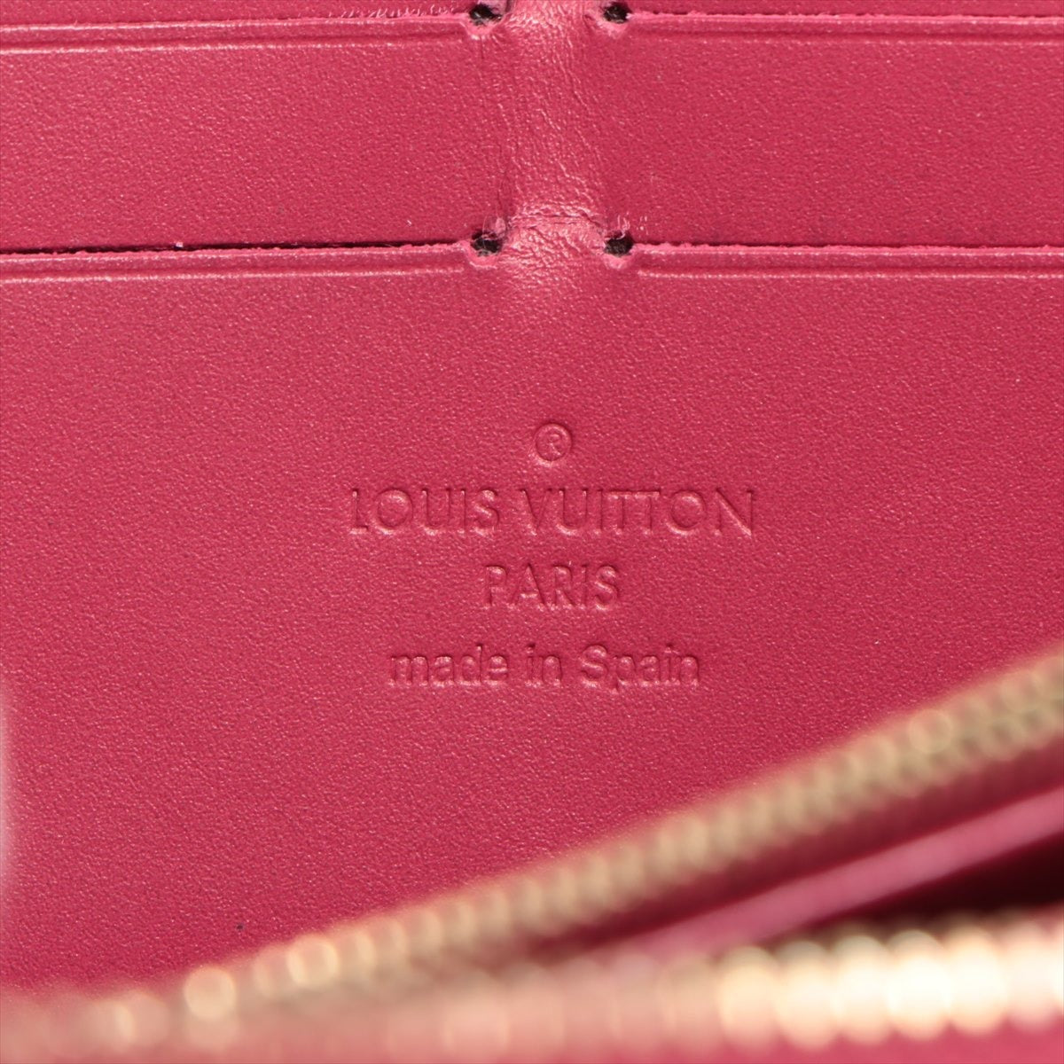 Louis Vuitton Vernis Zippy Wallet M91981 Long Wallet