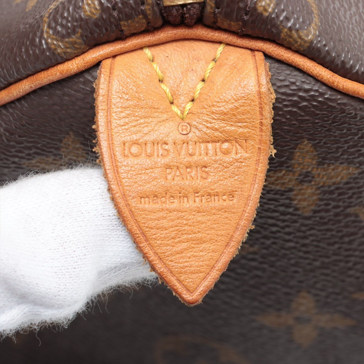 Louis Vuitton Monogram Speedy 25 M41528 Top Handle Bag