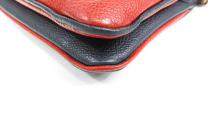 Louis Vuitton Empreinte Bicolor Double Zip Pochette M63916 Shoulder Bag Crossbody Bag