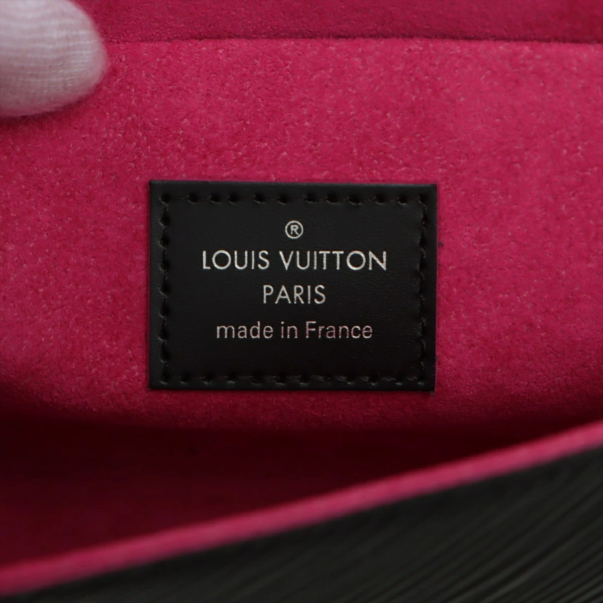 Louis Vuitton Epi Pochette Felicie M64579 Epi Leather Navy Pink