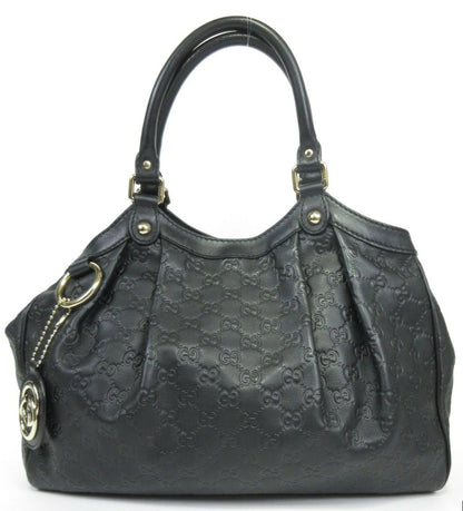 Guccissima Sukey Tote Bag Black 211944