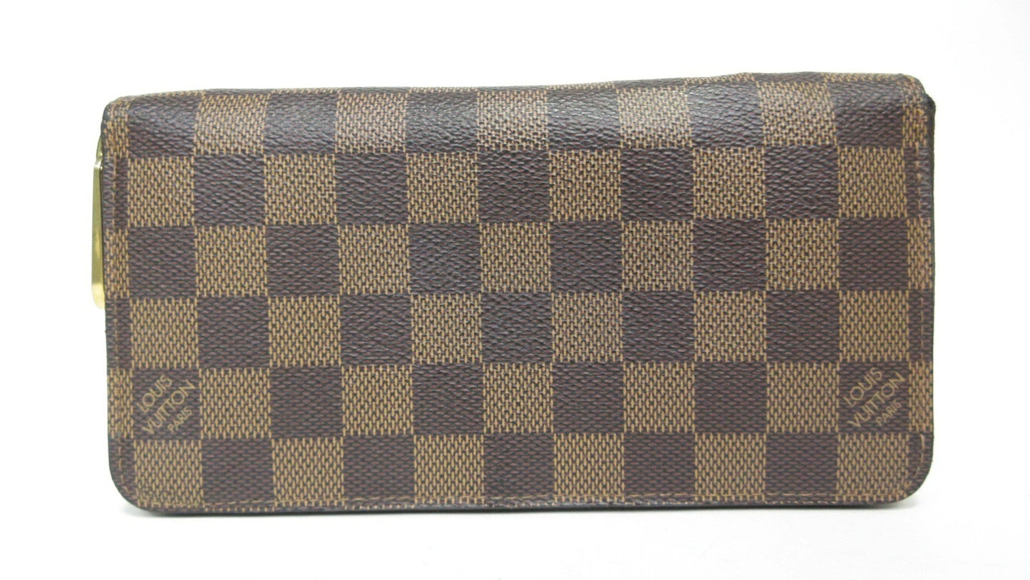 Louis Vuitton Damier Zippy Wallet N60015 Long Wallet
