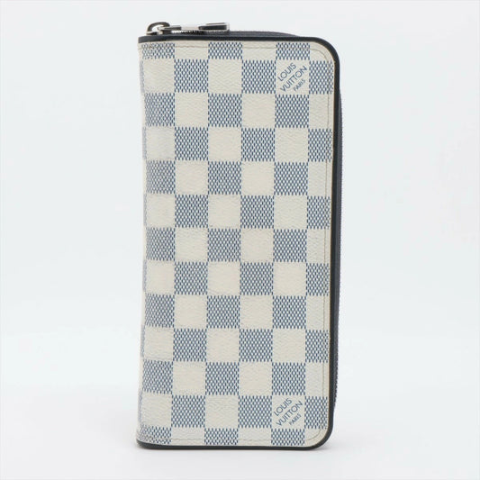 LOUIS VUITTON Damier Coast Zippy Wallet Vertical N62632 Round Zip Long Wallet