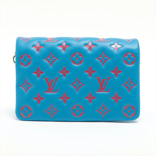 Louis Vuitton Pochette Coussin Blue/Red M80743