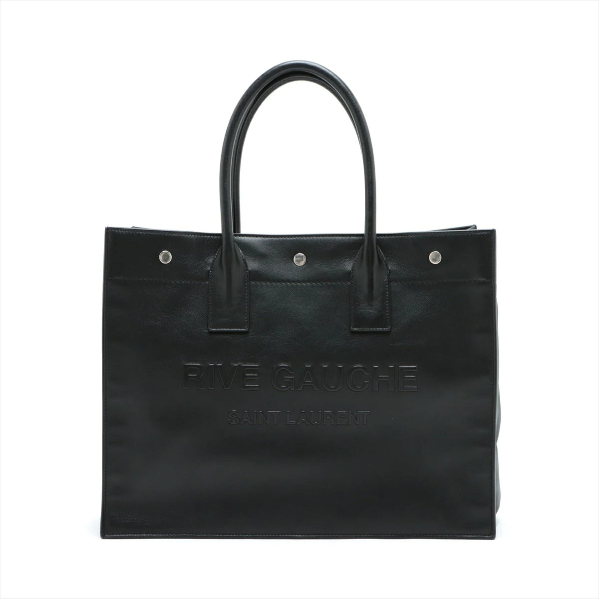 Yves Saint Laurent Paris Rive Gauche Leather Tote Bag