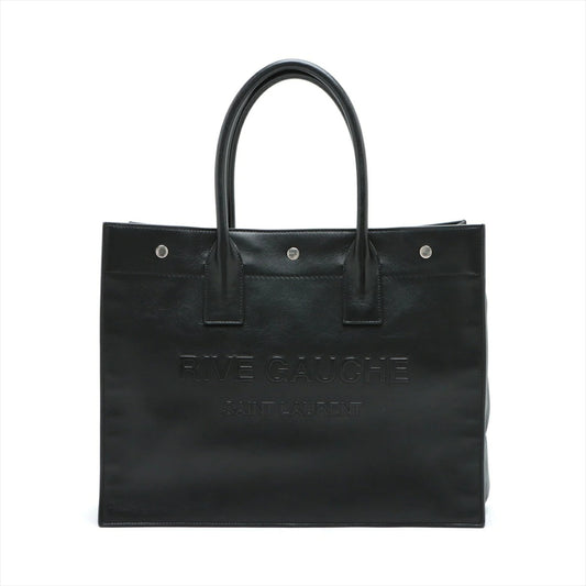 Yves Saint Laurent Paris Rive Gauche Leather Tote Bag