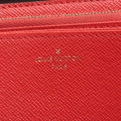 Louis Vuitton Monogram Zippy Wallet Round Zip Coquelicot M41896