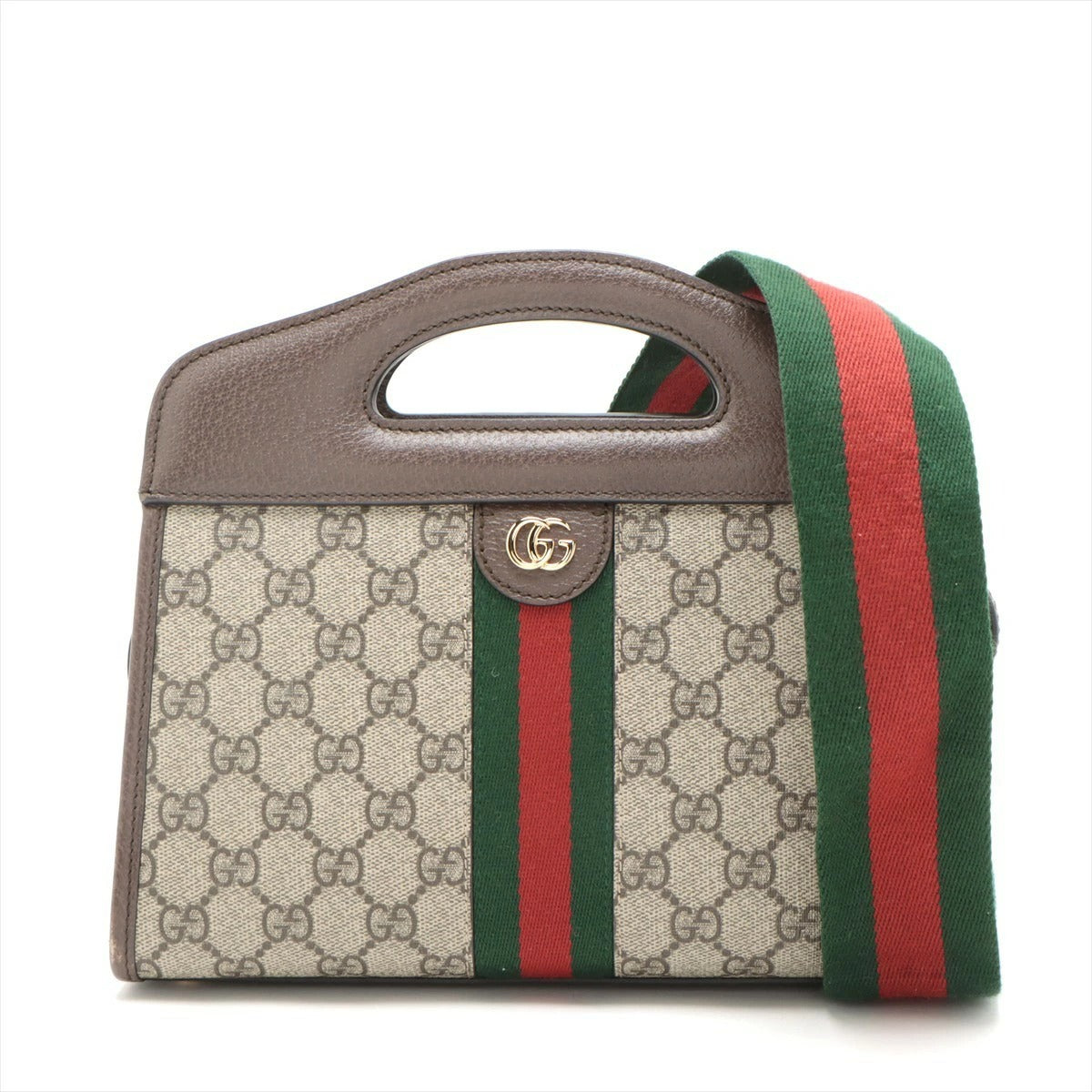 Gucci GG Supreme Ophidia 2WAY Handbag 693724 Crossbody Bag Sherry Line