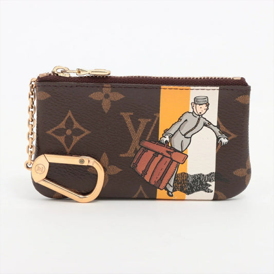 Louis Vuitton Monogram Groom Pochette Cle M60033 Key Case Coin Case