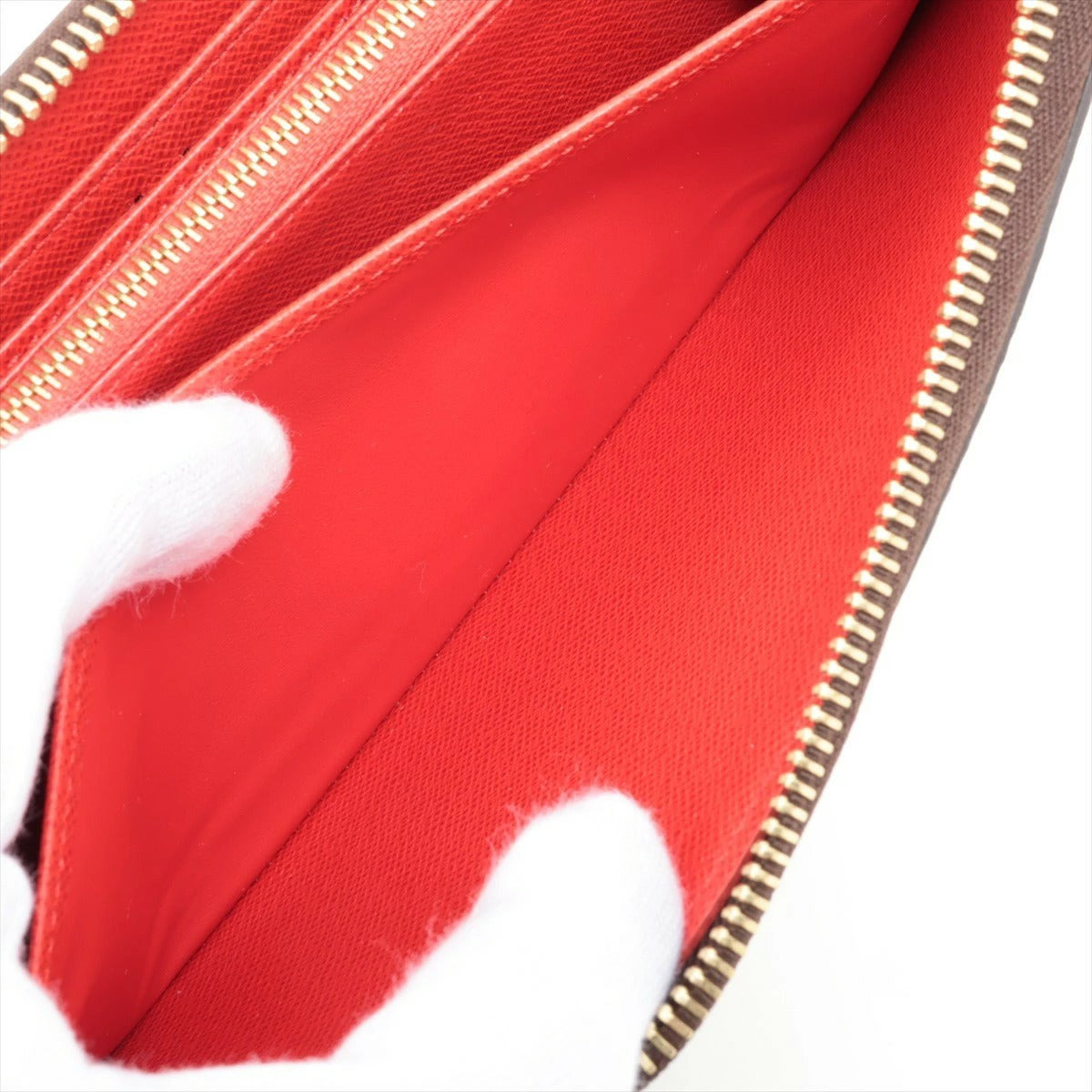 Louis Vuitton Monogram Zippy Wallet M41896 Coquelicot Round Zip Long Wallet