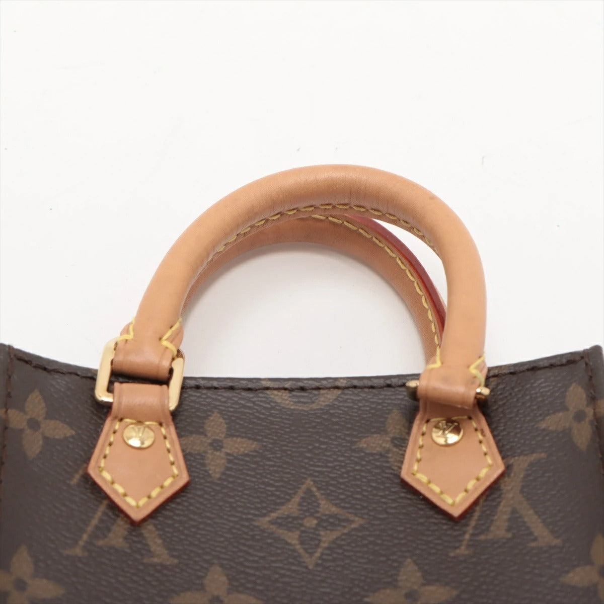 Louis Vuitton Monogram Petite Sac Plat M69442 Mini Tote Bag Shoulder Bag Pochette