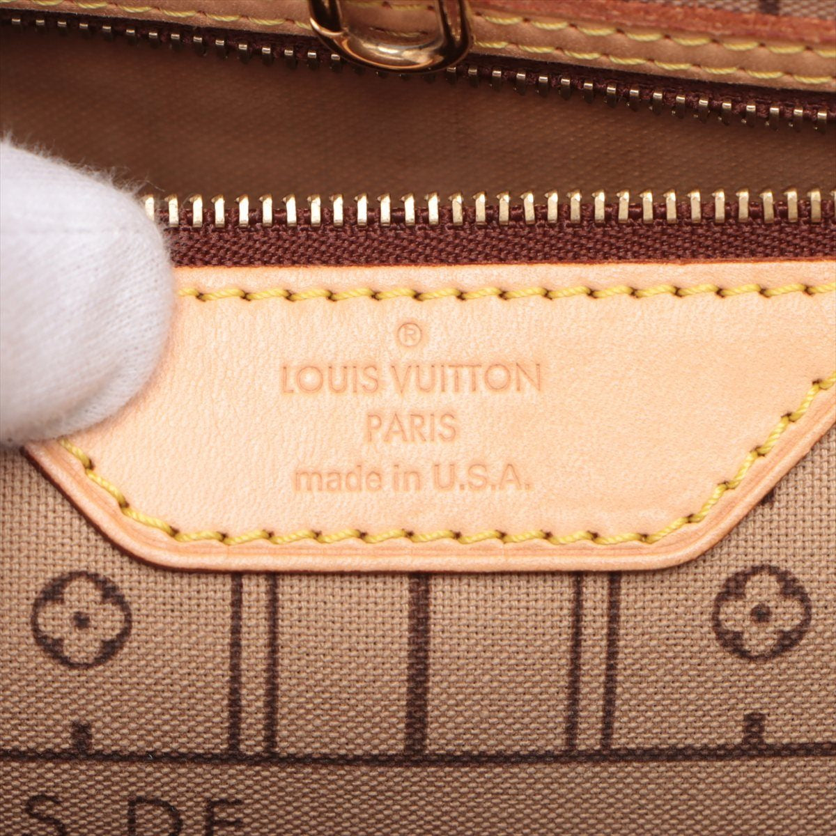 Louis Vuitton Monogram Neverfull MM M40516 Tote Bag