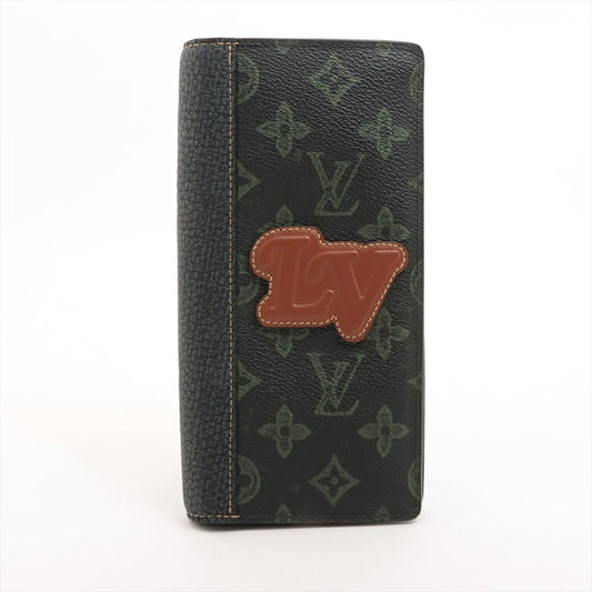 Louis Vuitton LV Fall Collection Portefeuille Brazza MM M81807 Long Wallet