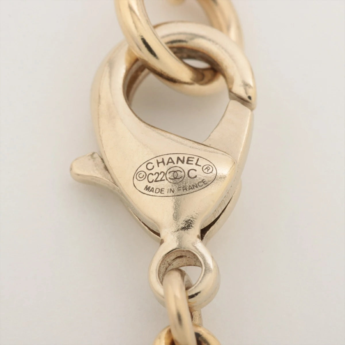 Chanel Coco Mark Necklace C22C Logo