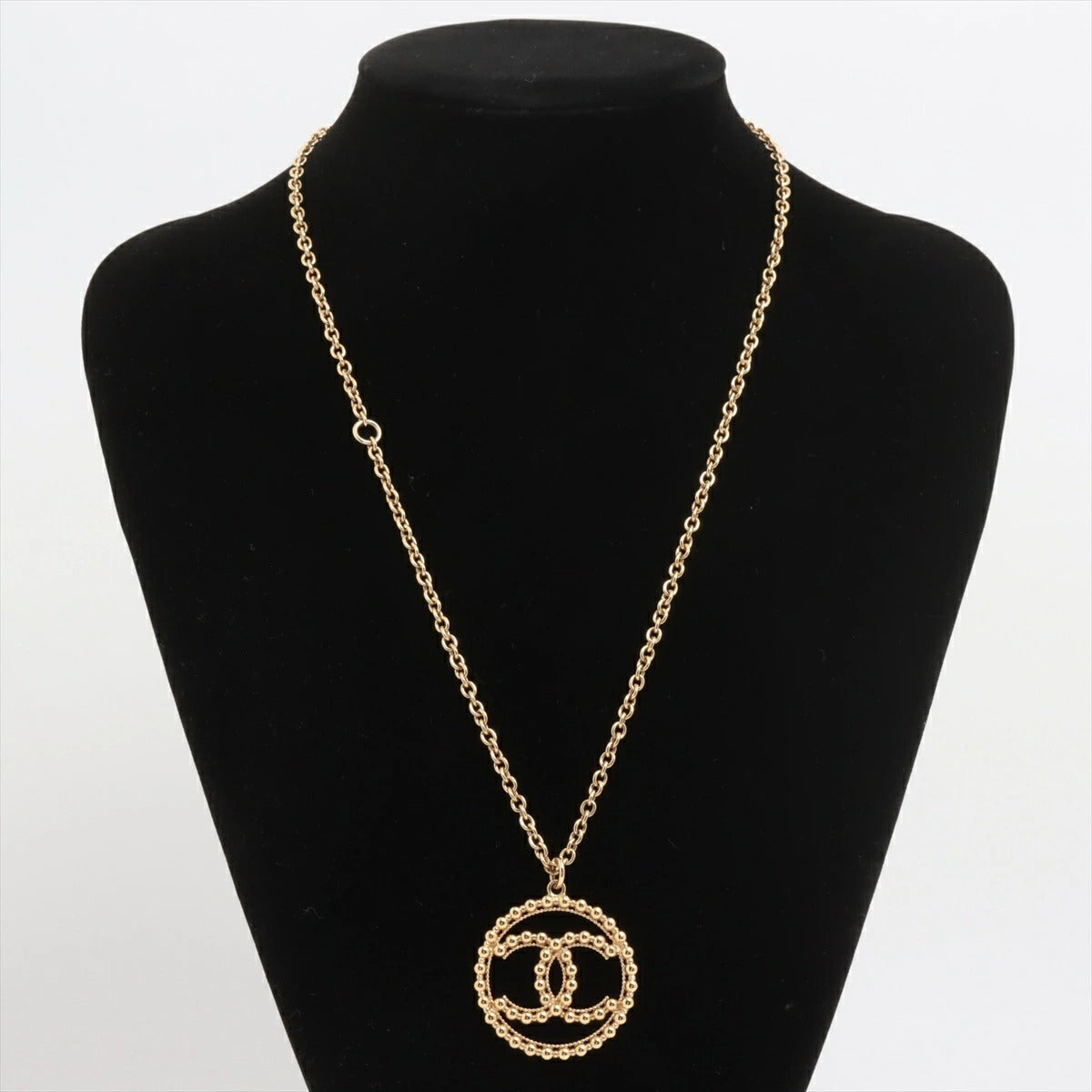 Chanel Coco Mark Necklace C22C Logo