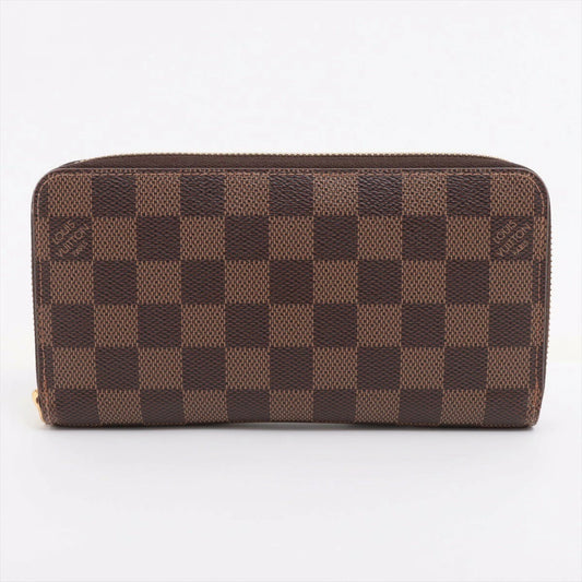 Louis Vuitton Damier Zippy Wallet N60046 Rose Ballerine Round Zip