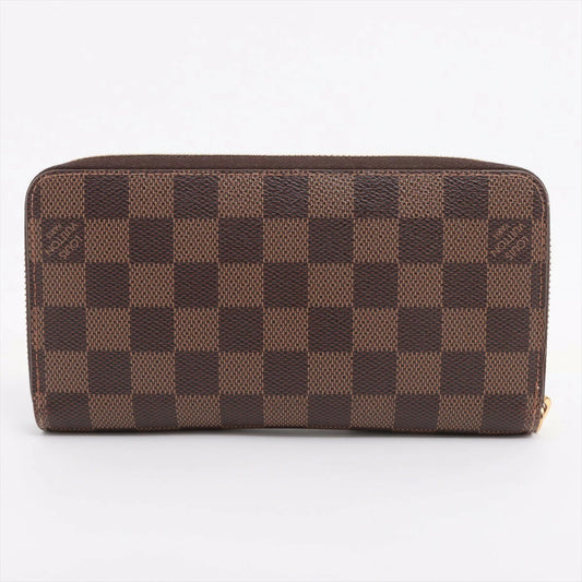 Louis Vuitton Damier Zippy Wallet N60046 Rose Ballerine Round Zip
