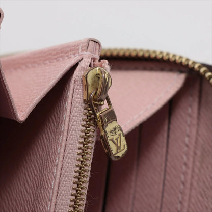 Louis Vuitton Damier Zippy Wallet N60046 Rose Ballerine Round Zip