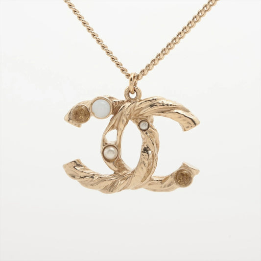 Chanel Coco Mark Necklace, Pearl A11A